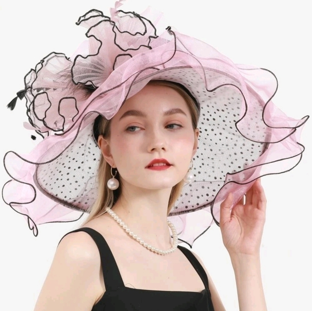 Large Wide Brim Hat - Picture 2 of 4